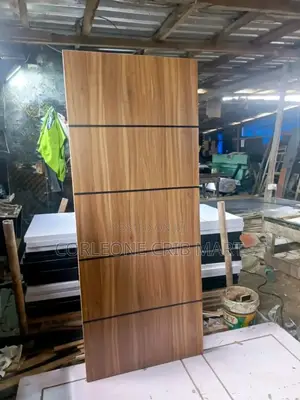 Rugged HDF Wooden Door