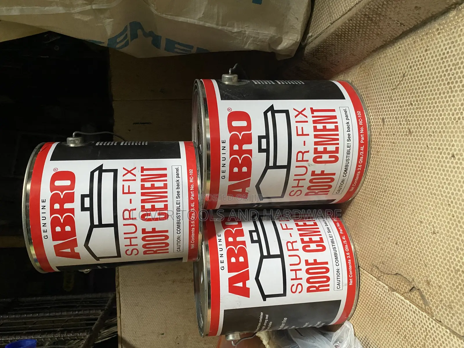Abro Shur-Fix Roof Cement Waterproof Solution