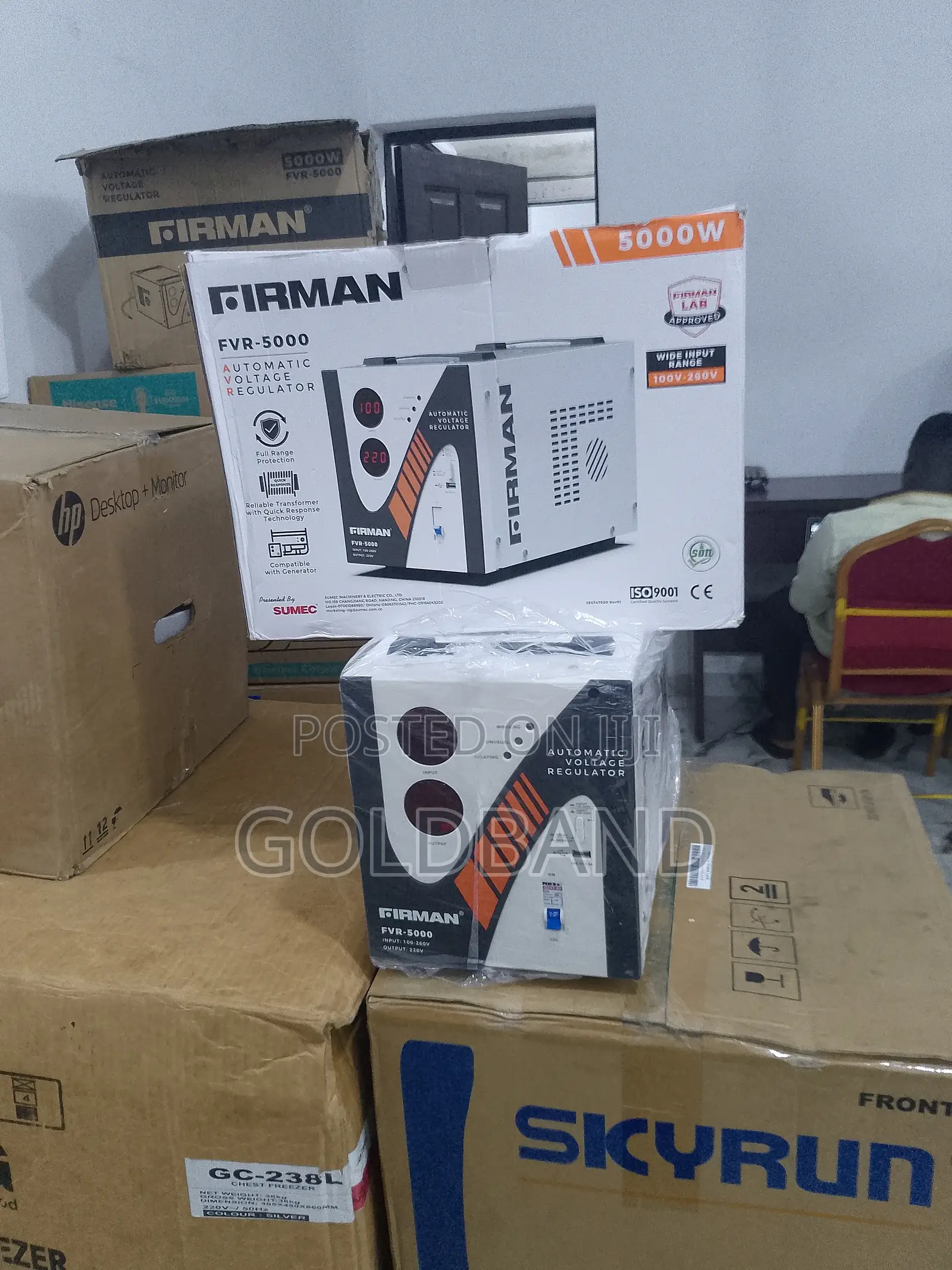 Firman Automatic Voltage Regulator FVR-5000 (Stabilizer)