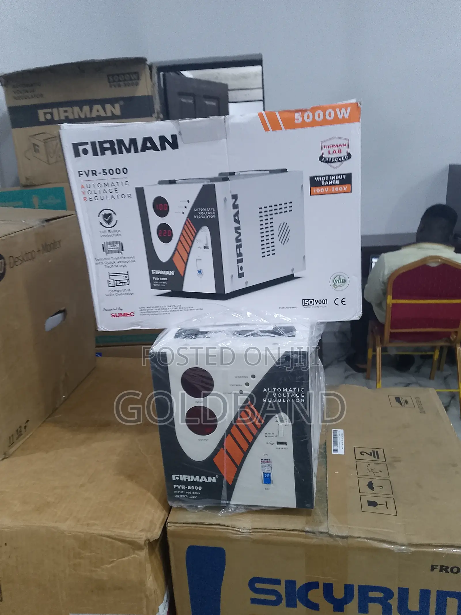 Newly Improved Firman Automatic Voltage Regulator FVR-5000