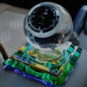 Crystal Multi-Purpose Air Refreshener With Clock