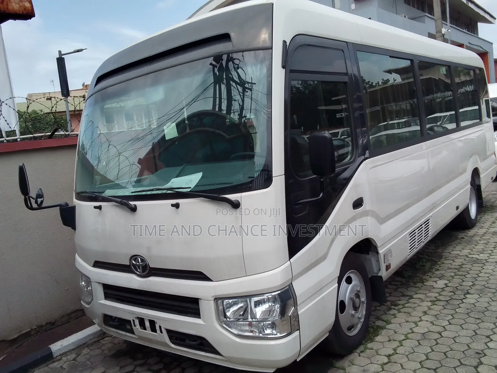 New Toyota Coaster 2022 White