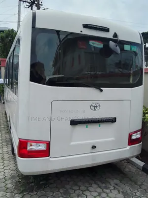 New Toyota Coaster 2022 White