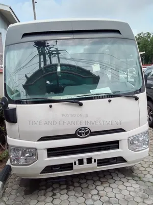 New Toyota Coaster 2022 White