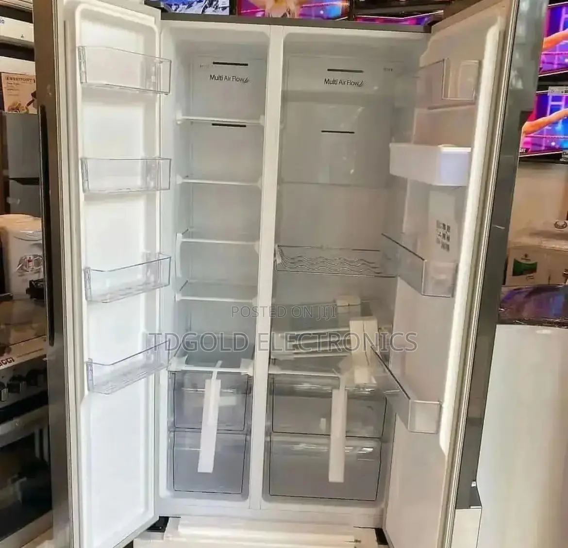 Hisense Side-by-Side Refrigerator 508L