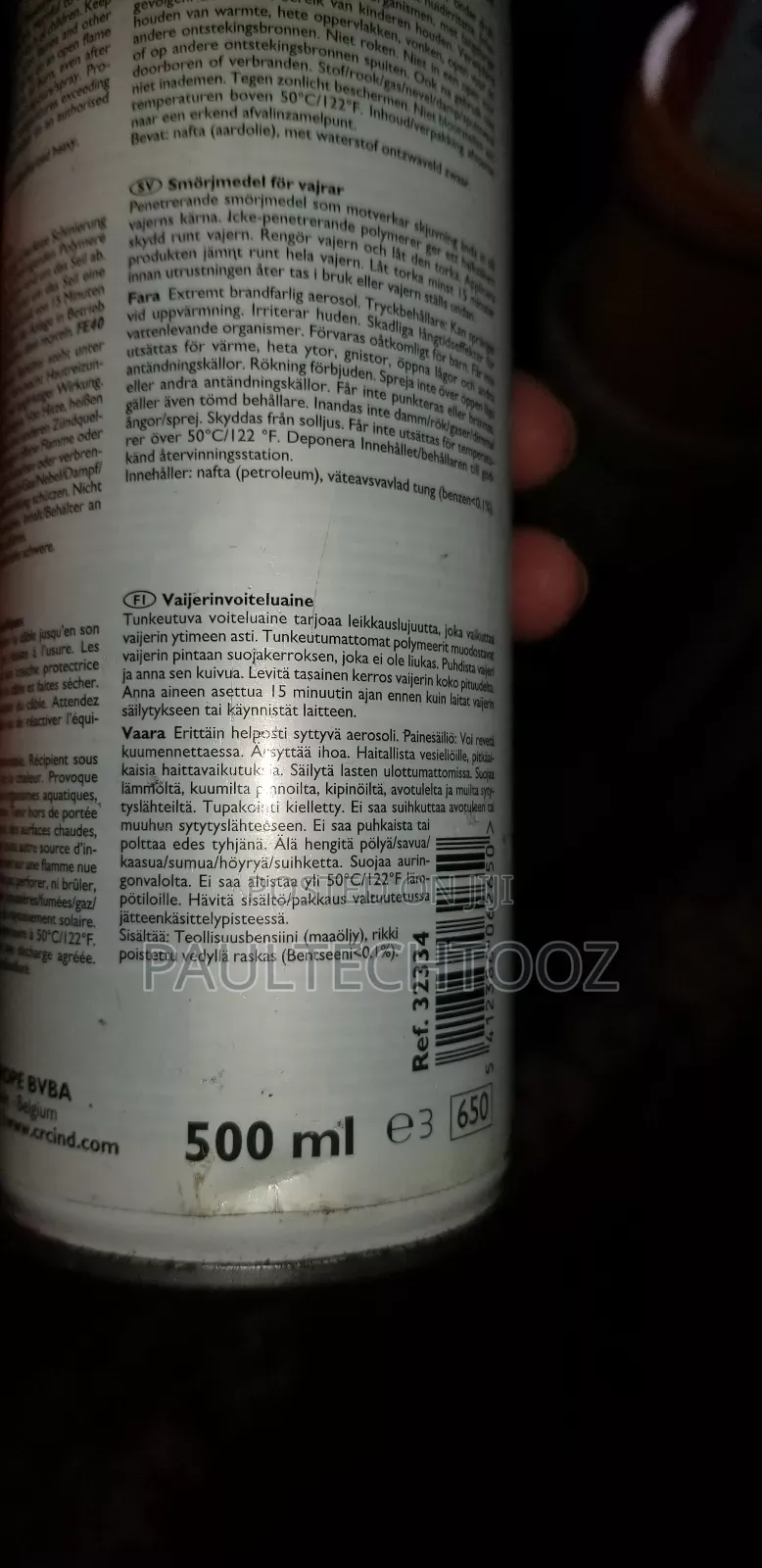 Wire Rope Lube