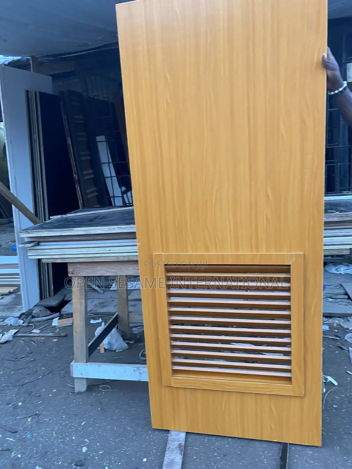 HDF Door With Lower Vent