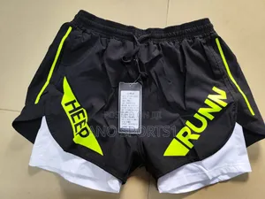 Mini Sports Shorts With Inner Short Tight