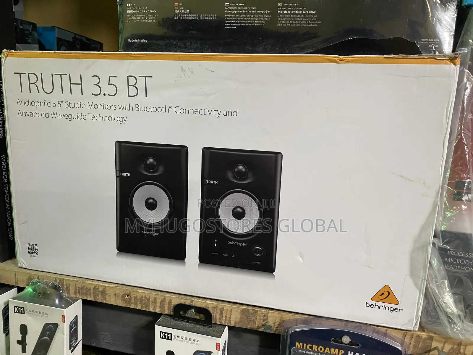Behringer TRUTH 3.5 BT Powered Studiomonitors With Bluetooth