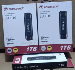 Transcend 1tb Dual Usb 10gbps Portable SSD