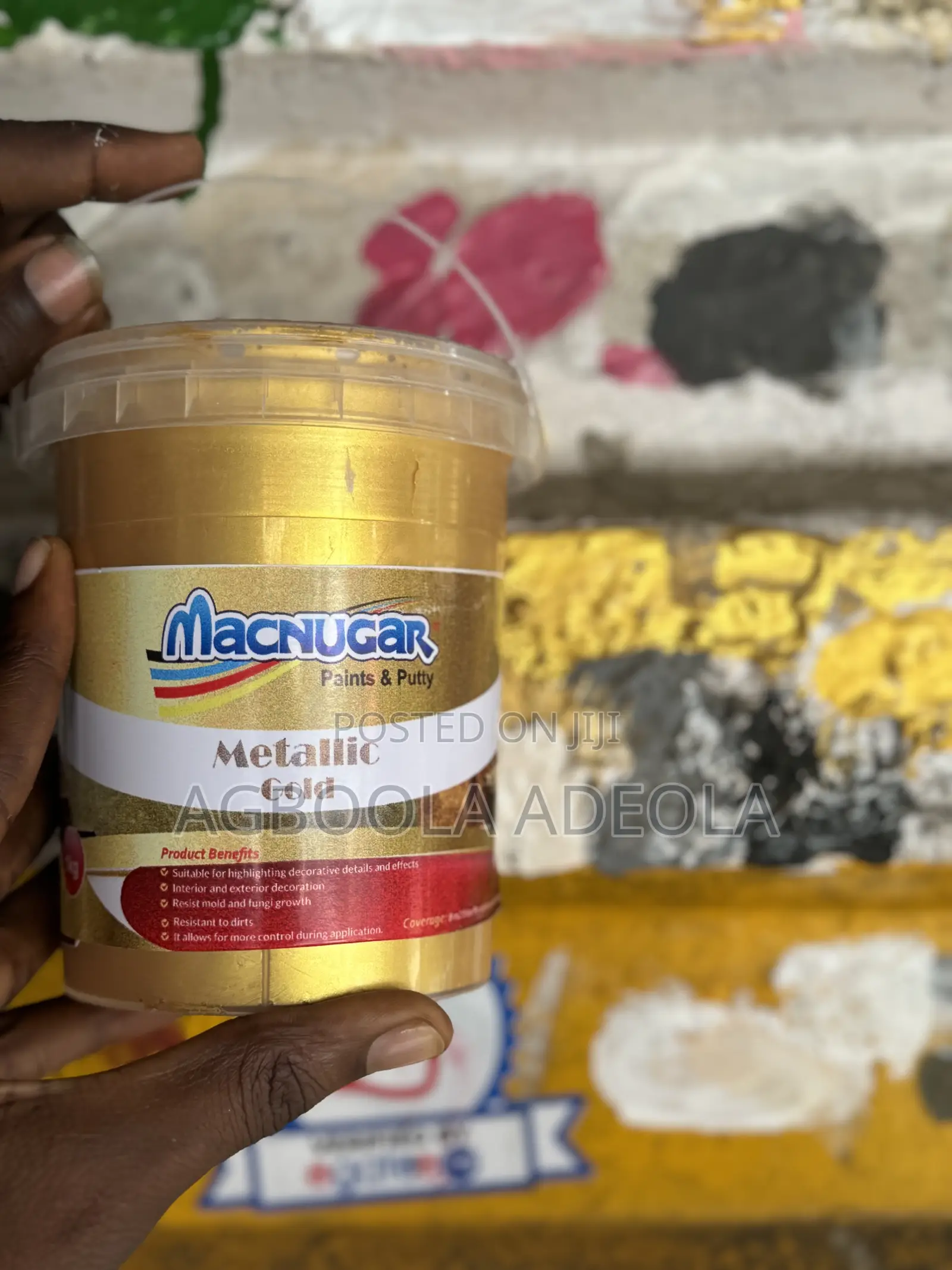 Macnugar Metallic Gold