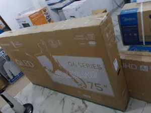 Brand New Hisense 75inches Smart Tv (Q6series) 75q6n