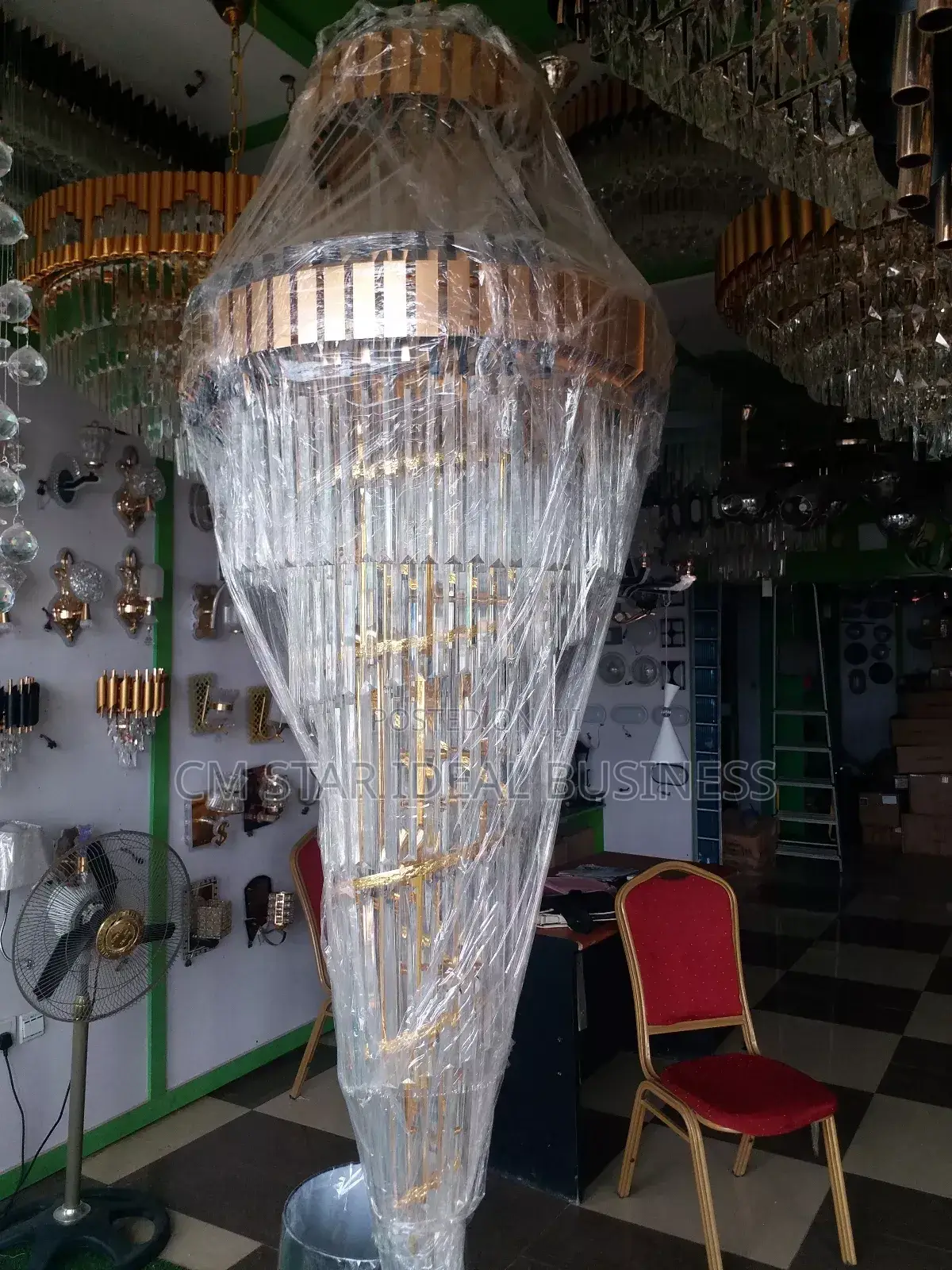 Chandelier by 800(With LED Remote)
