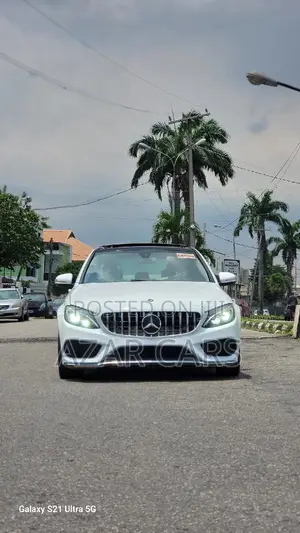 Mercedes-Benz C300 Sport 4dr AWD 4Matic Sedan (2.0L 4cyl 7A) 2015 White
