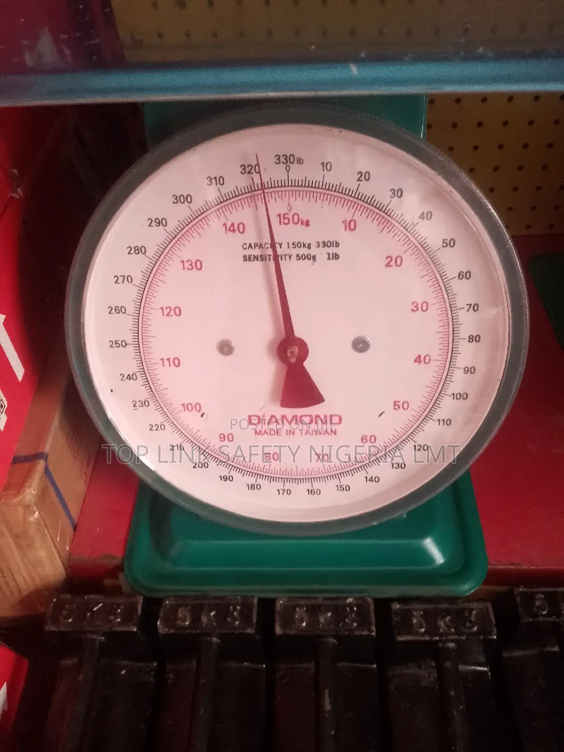Manuel Table Scale 150kg.