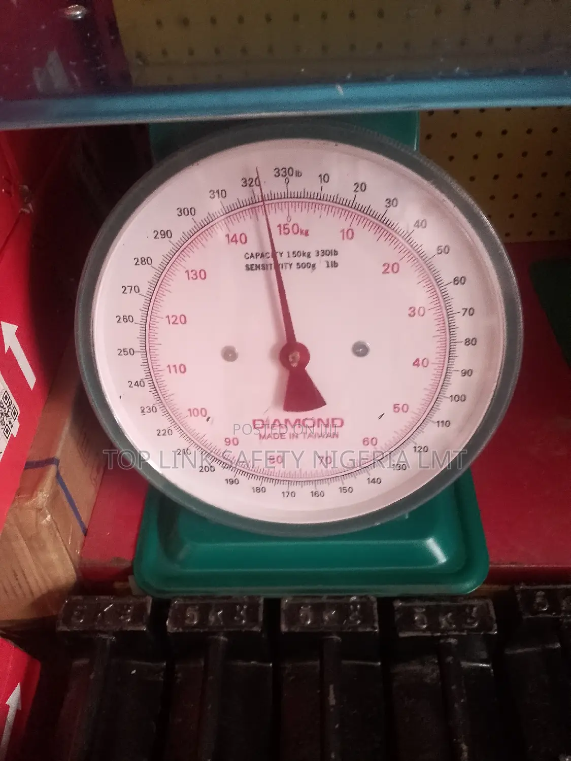 Manuel Table Scale 150kg.
