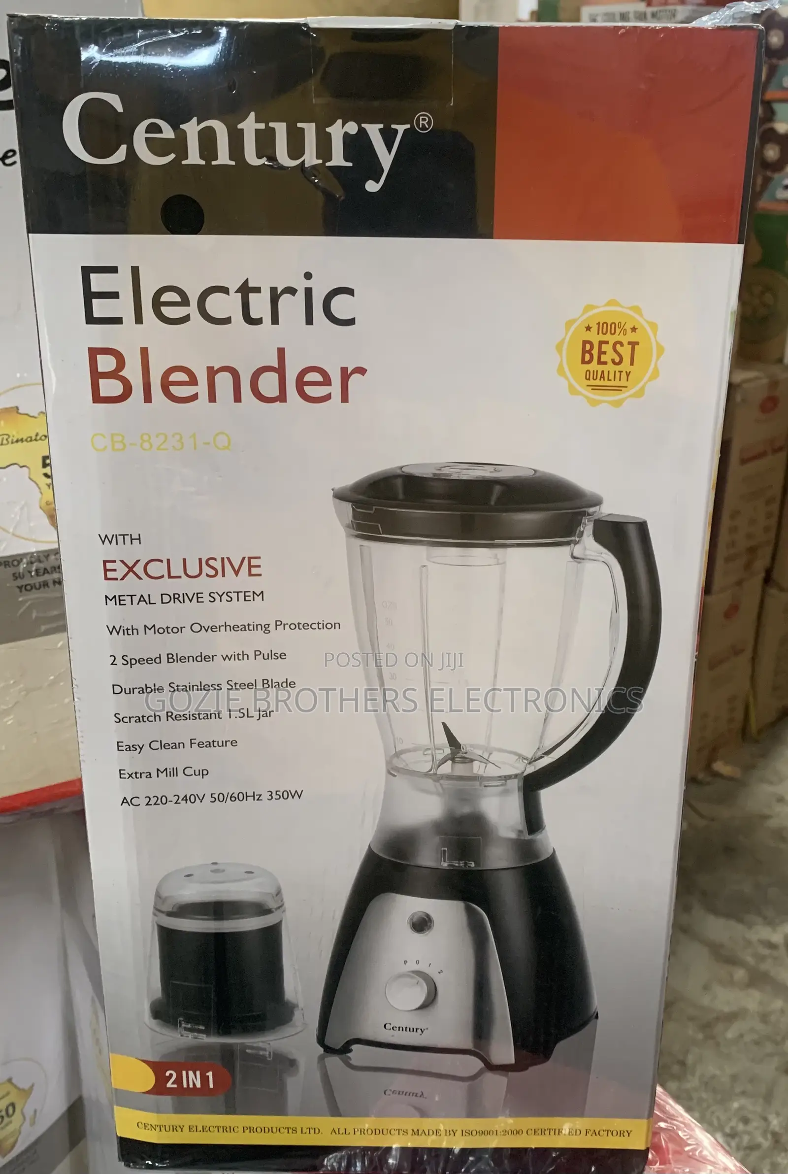 Century Blender Cb8231-Q