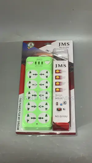 JMS 10-way Extension Box With 3 USB Ports