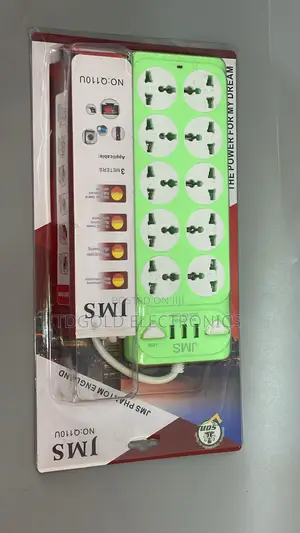 JMS 10-way Extension Box With 3 USB Ports