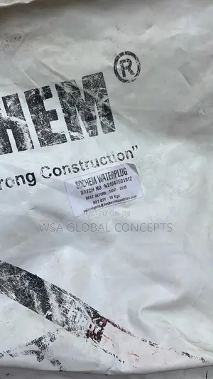Sochem Waterplug For Strong Construction