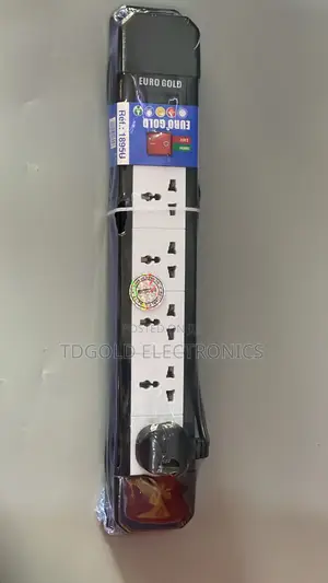 Euro Gold 5way 3 USB Port Extension