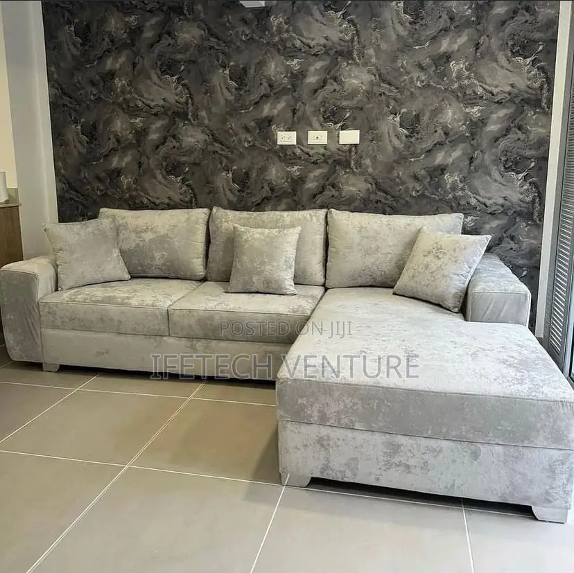 L Shape Sofa Pillow Back