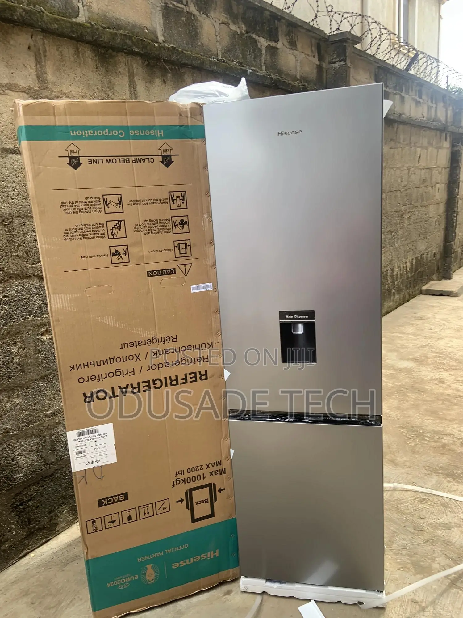 Temperature Guard Hisense 35dcbRd 264L Refrigerator in Ogba Kitchen