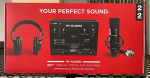 M Audio 192/4 Studio Pro Complete Pack Bundle