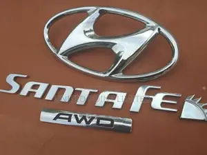 SANTA FE Old Car Emblem