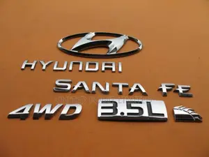 The New Hyundai Santafe Car Emblem