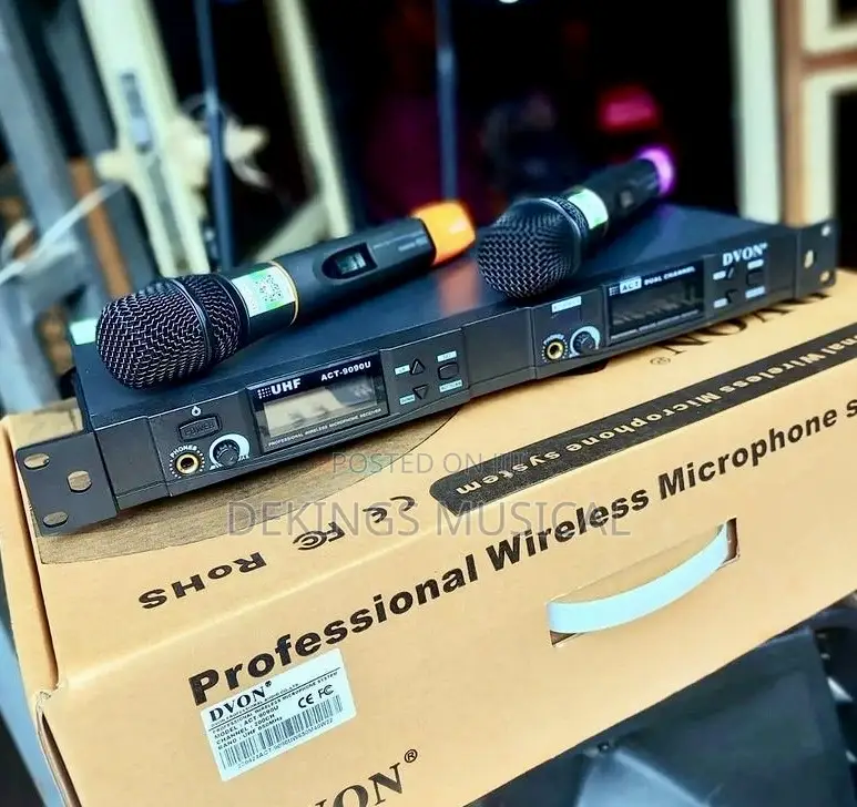 Dvon Wireless Microphone Act-9090u