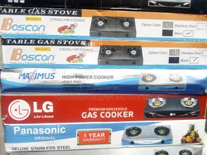 Quality Gas Cooker Double 2 Two Face Burner With Warranty