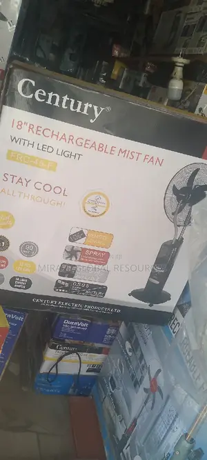 Century Rechargeable Water Fan 18 Inches