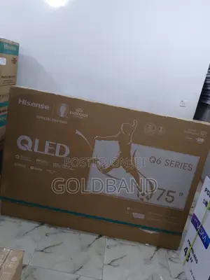 Sparkling New Hisense 75" Qled Smart Tv (Q6series) 75q6n