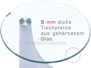 Glass Modern High Gloss Side Table
