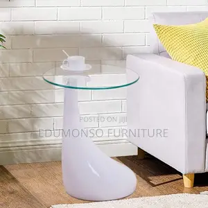 Glass Modern High Gloss Side Table