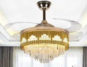 Fan Chandelier Lights With Remote and Bluetooth