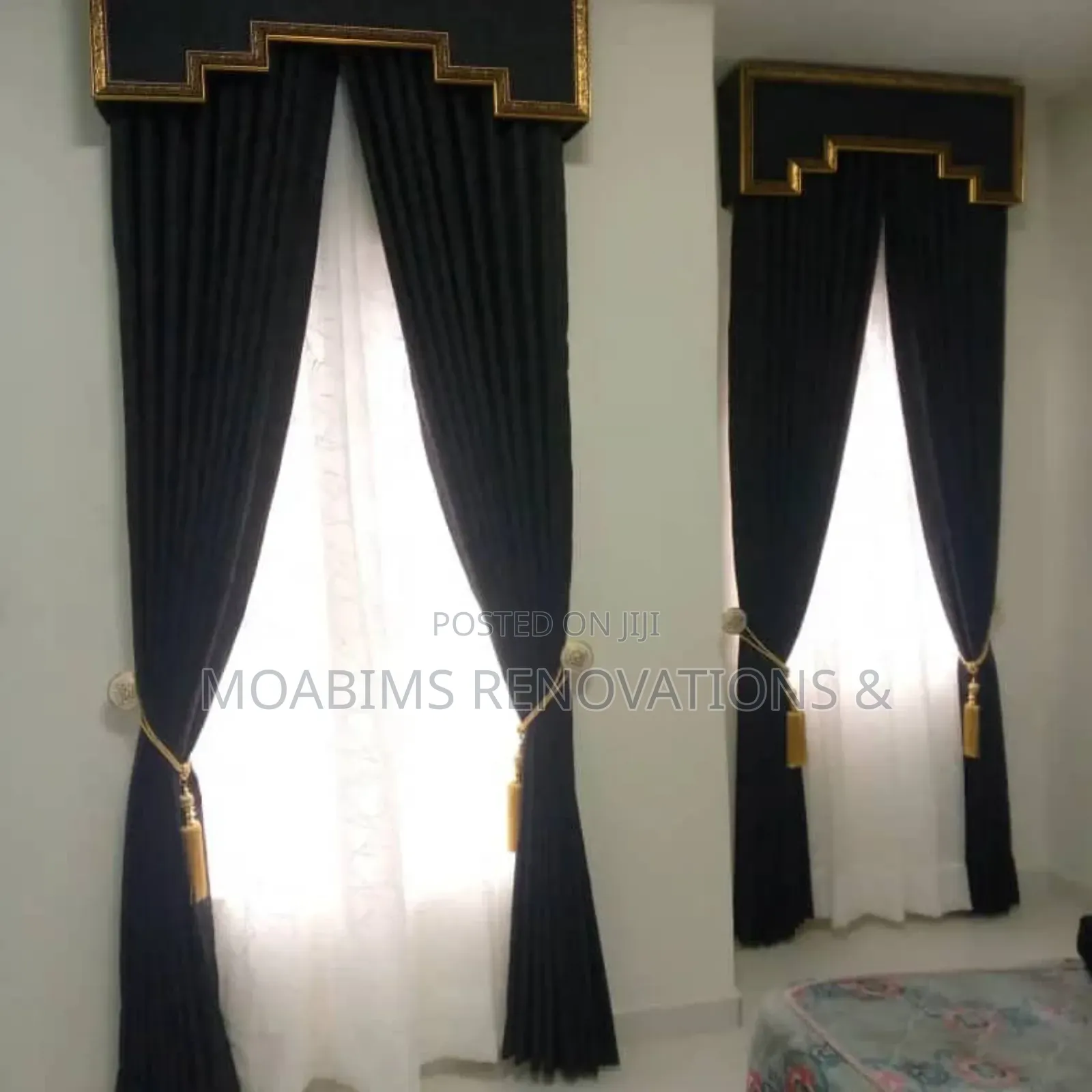 Modern Quality Blackout Turkish Curtain Grey