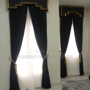 Modern Quality Blackout Turkish Curtain Grey