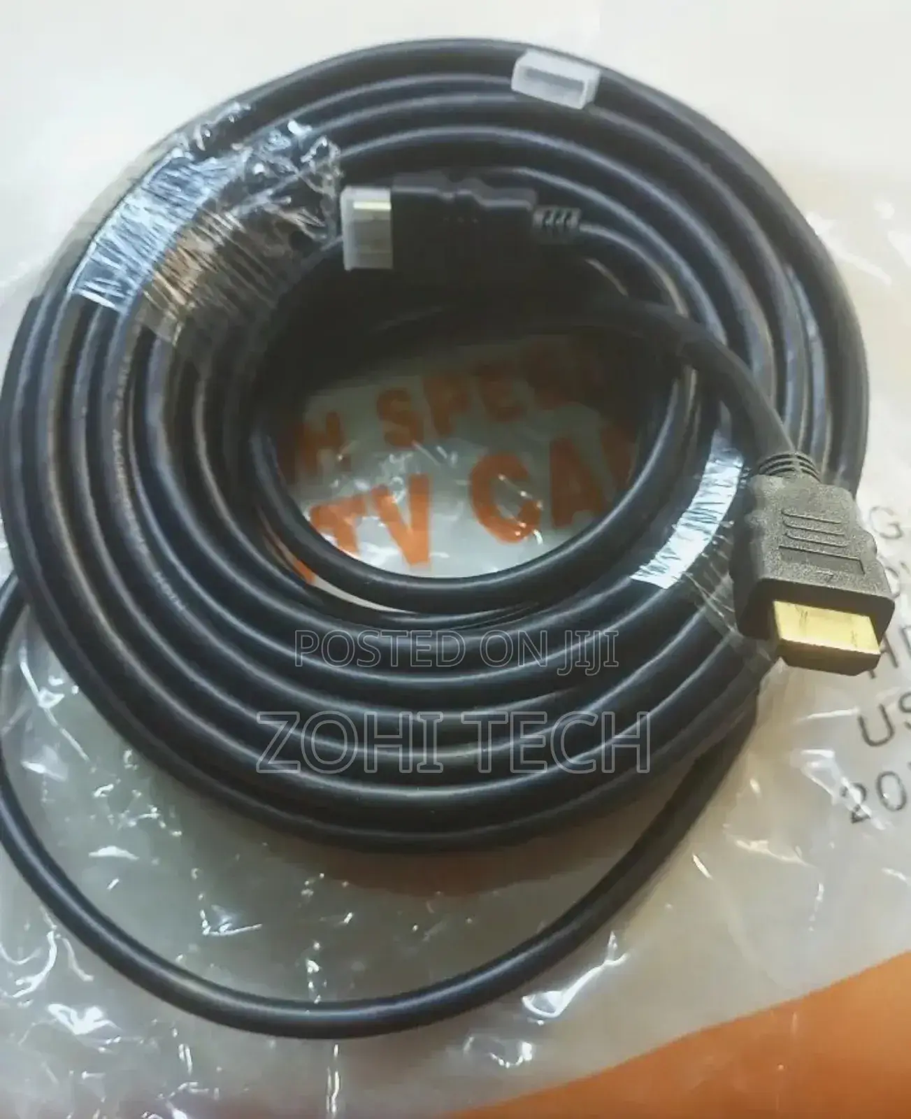 20m Black PVC HDMI Cable