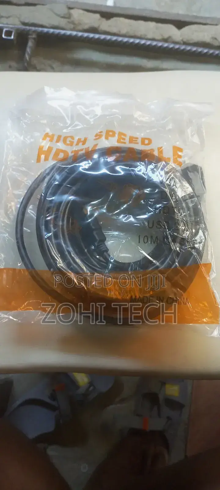 10m HDMI Black PVC Cable