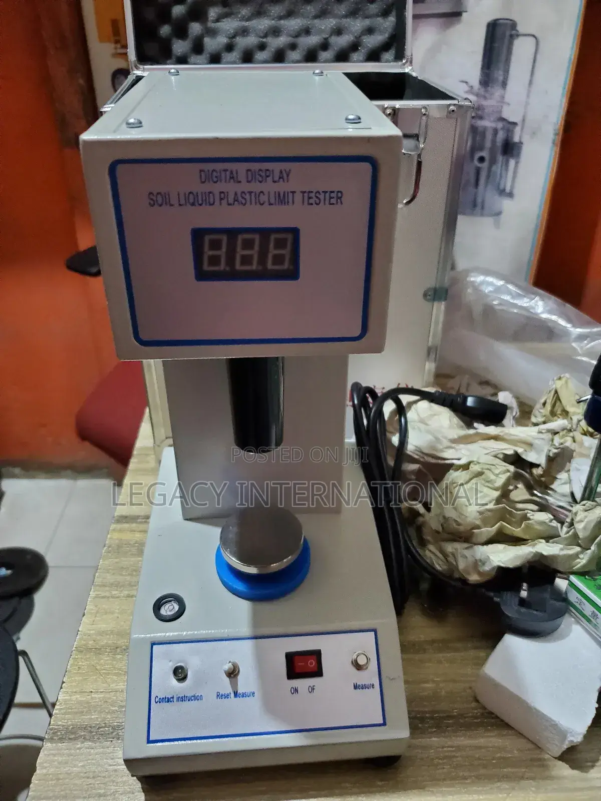 Digital Display Soil Liquid Plastic Limit Tester