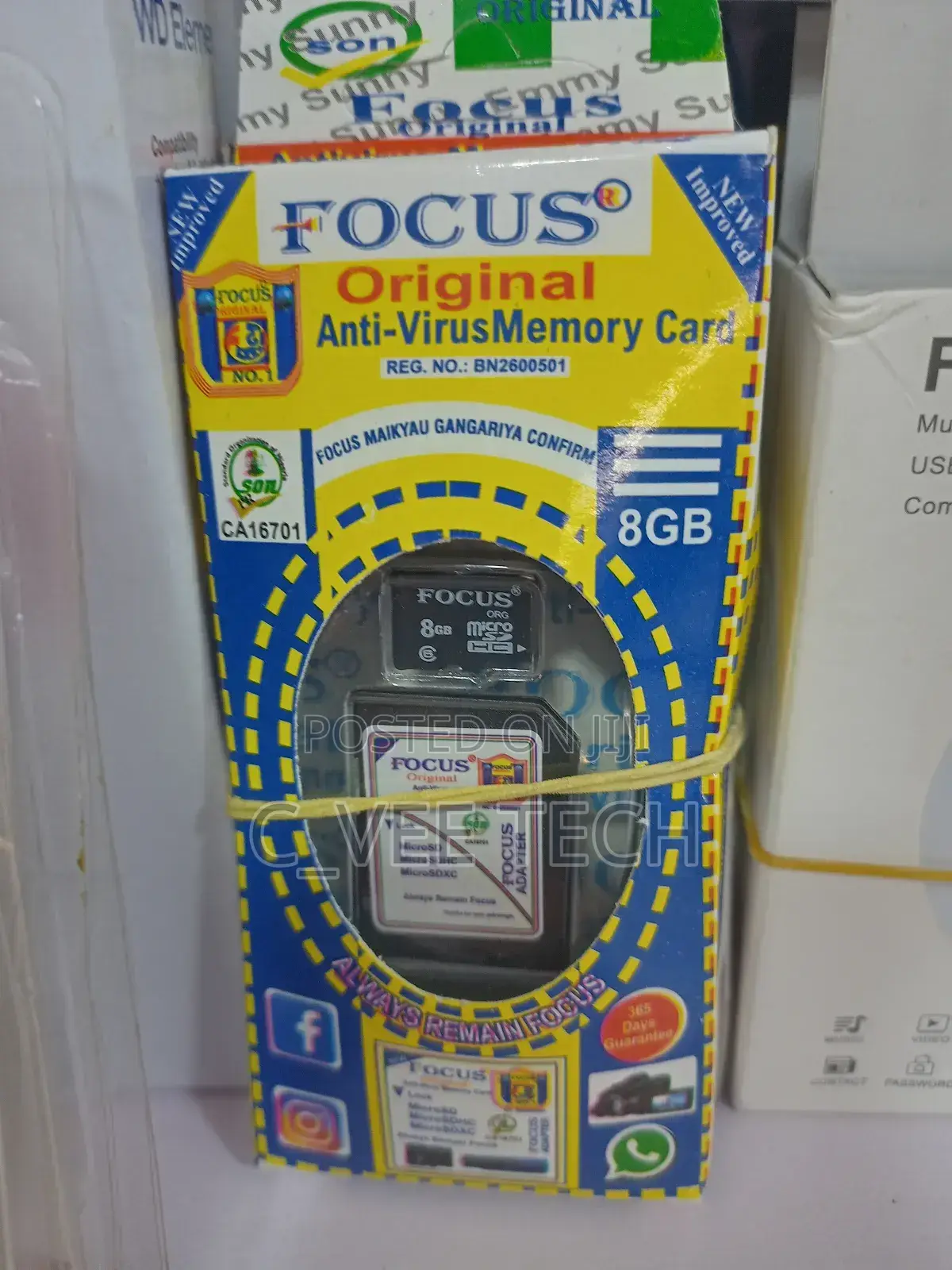Focus Anti Virus Memory Card 8gb