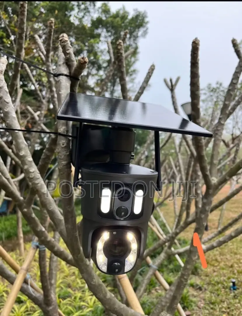 Dual 20xs Lense PTZ Solar Camera