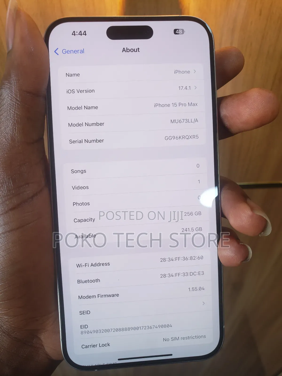 Apple iPhone 15 Pro Max 256 GB White