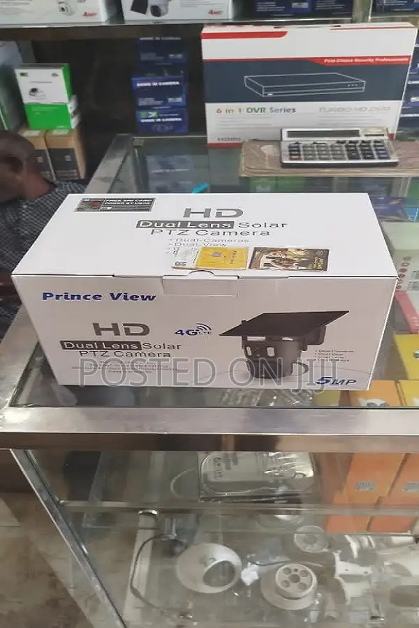 Intelligent Solar Energy Alert PTZ Dual Lense Camera