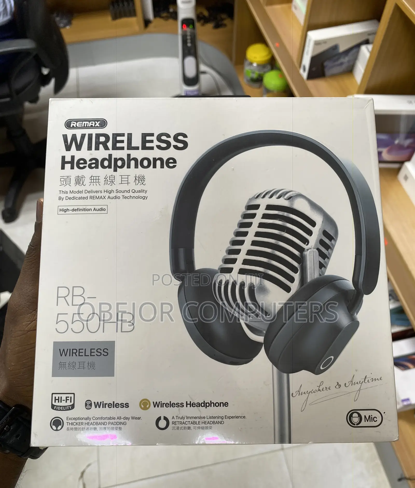 REMAX RB-550HB Wireless Headphone