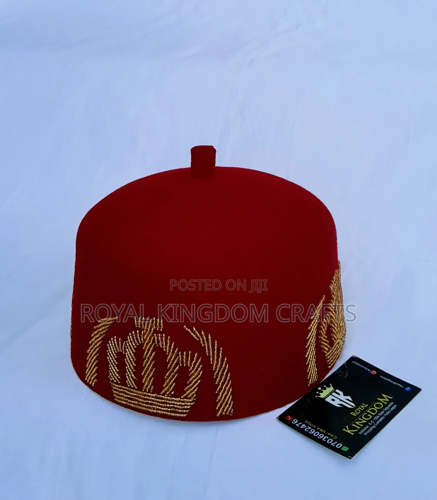 Beaded Ozor Cap