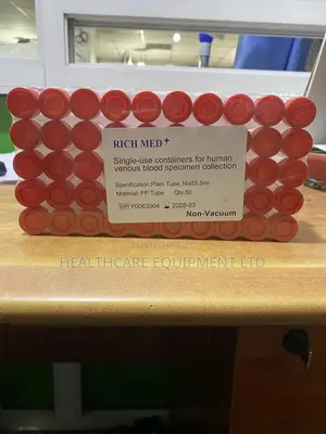 Plain Bottle (Non Heparinized)