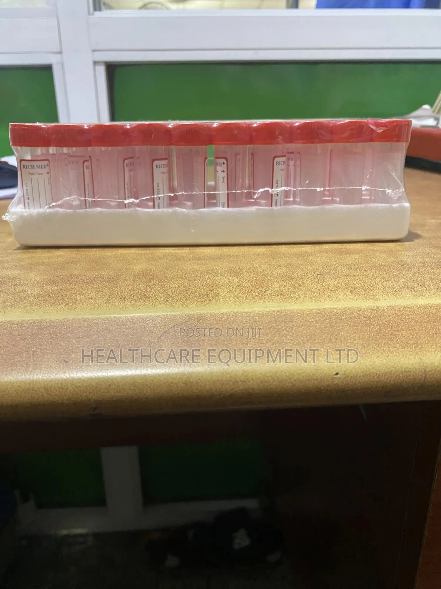 Plain Bottle (Non Heparinized)